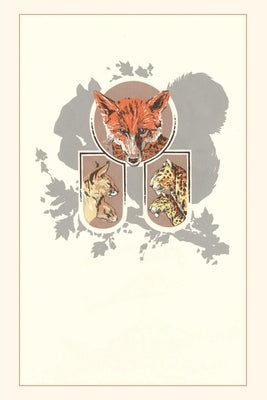 Vintage Journal Fox Lynx Cougar Squirrel by Found Image Press