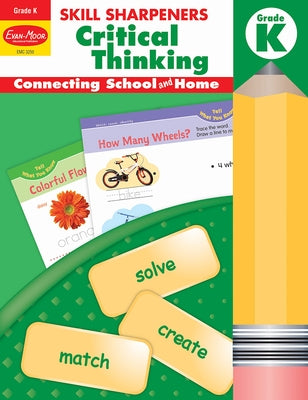 Skill Sharpeners: Critical Thinking, Kindergarten Workbook by Evan-Moor Educational Publishers