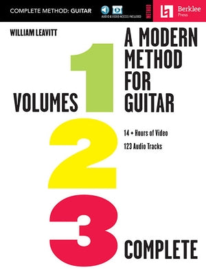 A Modern Method for Guitar - Complete Method Book/Online Media by Leavitt, William