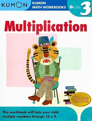 Kumon Grade 3 Multiplication by Tachimoto, Michiko