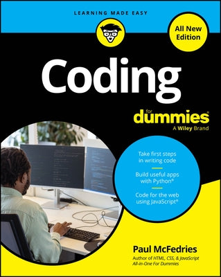 Coding for Dummies, All New Edition by McFedries, Paul