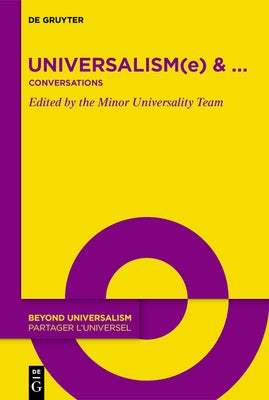 Universalism(e) & ...: Conversations by Cohen, Elsie