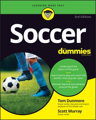 Soccer for Dummies by Dunmore, Tom