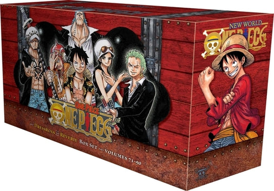 One Piece Box Set 4: Dressrosa to Reverie: Volumes 71-90 with Premium by Oda, Eiichiro