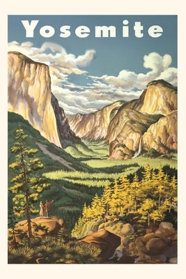 Vintage Journal Trevel Poster for Yosemite National Park by Found Image Press