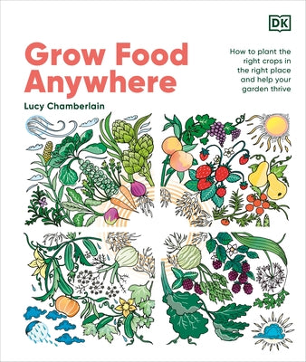 Grow Food Anywhere: How to Plant the Right Crops in the Right Places and Help Your Garden Thrive by Chamberlain, Lucy