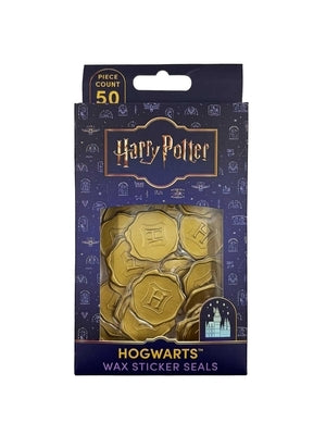 Harry Potter: Hogwarts Gold Wax Sticker Seals (Set of 50) by Insight Editions