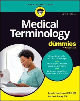 Medical Terminology for Dummies by Henderson, Beverley