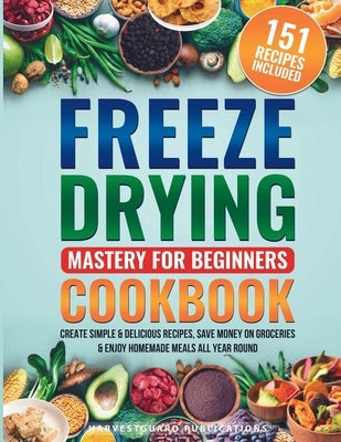 Freeze Drying Mastery For Beginners Cookbook: Create Simple and Delicious Recipes, Save Money on Groceries and Enjoy Homemade Meals All Year Round: Cr by Publications, Harvestguard