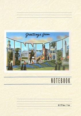Vintage Lined Notebook Greetings from Tennessee by Found Image Press