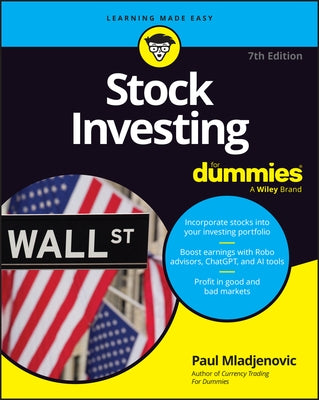 Stock Investing for Dummies by Mladjenovic, Paul