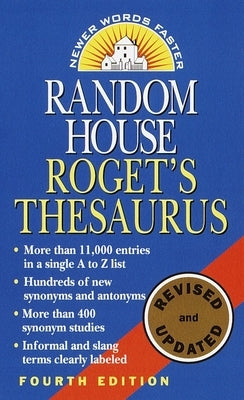 Random House Roget's Thesaurus by Random House