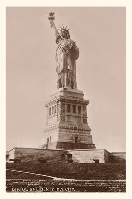 Vintage Journal Statue of Liberty, New York City by Found Image Press