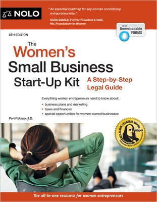 The Women's Small Business Start-Up Kit: A Step-By-Step Legal Guide by Pakroo, Peri