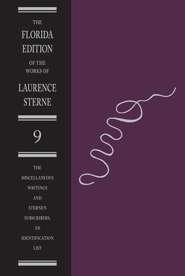 The Miscellaneous Writings and Sterne's Subscribers, an Identification List by Sterne, Laurence
