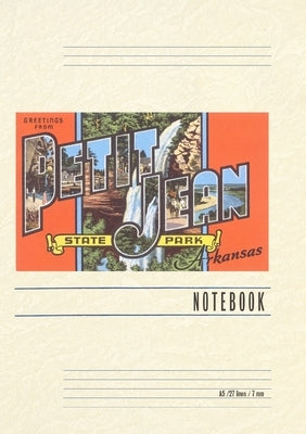 Vintage Lined Notebook Greetings from Petit Jean by Found Image Press