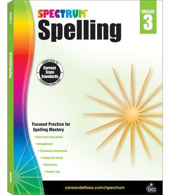 Spectrum Spelling, Grade 3: Volume 30 by Spectrum