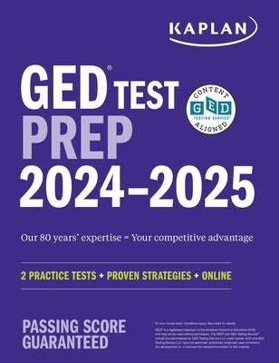 GED Test Prep 2024-2025: 2 Practice Tests + Proven Strategies + Online by Van Slyke, Caren