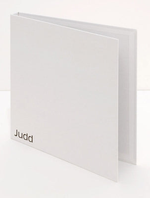 Donald Judd by Judd, Donald