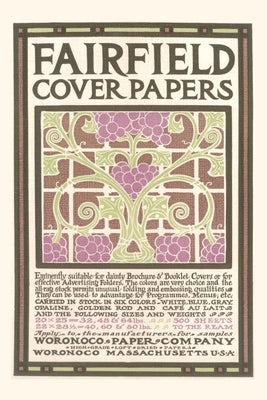 Vintage Journal Fairfield Cover Paper, Arts & Crafts by Found Image Press