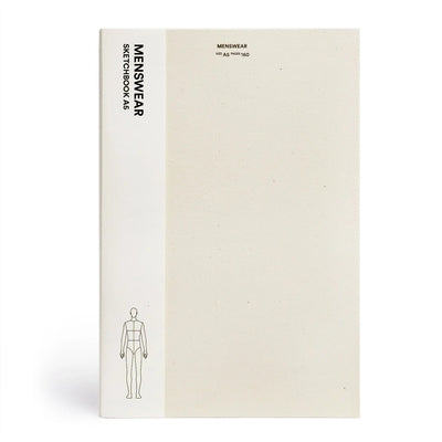 Fashionary Menswear Sketchbook A5 by Fashionary