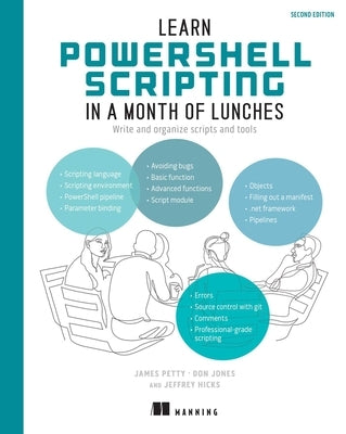 Learn Powershell Scripting in a Month of Lunches, Second Edition: Write and Organize Scripts and Tools by Petty, James