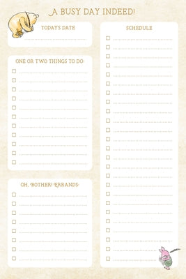 Winnie-The-Pooh Note Pad (60 Sheets) by 