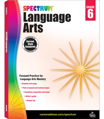 Spectrum Language Arts, Grade 6: Volume 16 by Spectrum