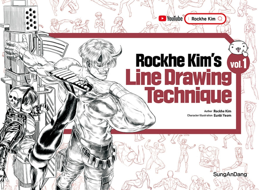 Rockhe Kim's Line Drawing Technique Vol. 1 by Kim, Rockhe