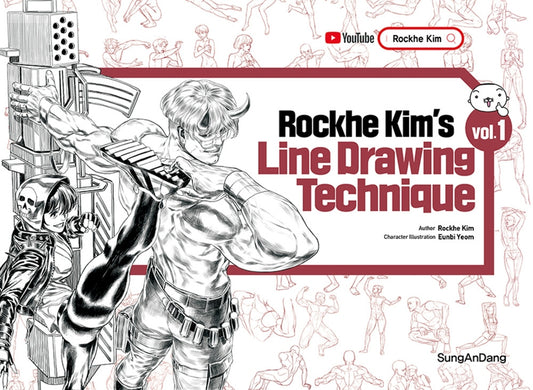 Rockhe Kim's Line Drawing Technique Vol. 1 by Kim, Rockhe