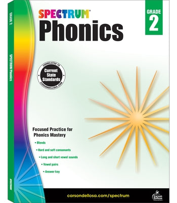 Spectrum Phonics, Grade 2: Volume 92 by Spectrum