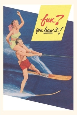 Vintage Journal Water Skiing Fun by Found Image Press