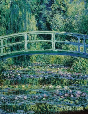 Claude Monet Daily Planner 2026: The Japanese Bridge Painting French Impressionism Art Year Organizer: January-December (12 Months) by Press, Shy Panda