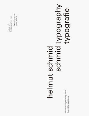 Helmut Schmid: Typography by Muroga, Kiyonori