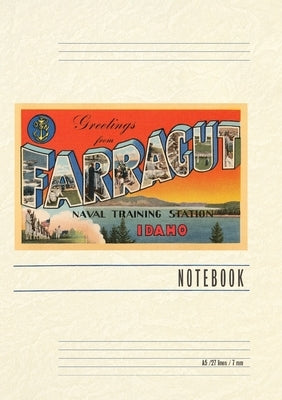 Vintage Lined Notebook Greetings from Farragut by Found Image Press