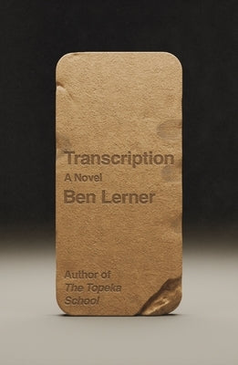 Transcription by Lerner, Ben