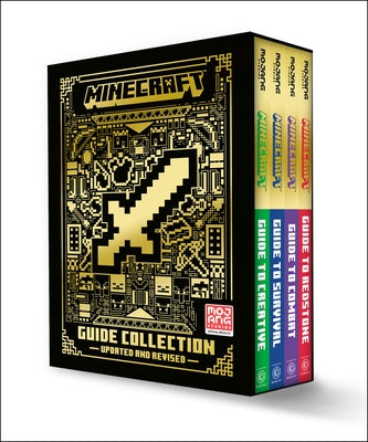 Minecraft: Guide Collection 4-Book Boxed Set (Updated): Survival (Updated), Creative (Updated), Redstone (Updated), Combat by Mojang Ab