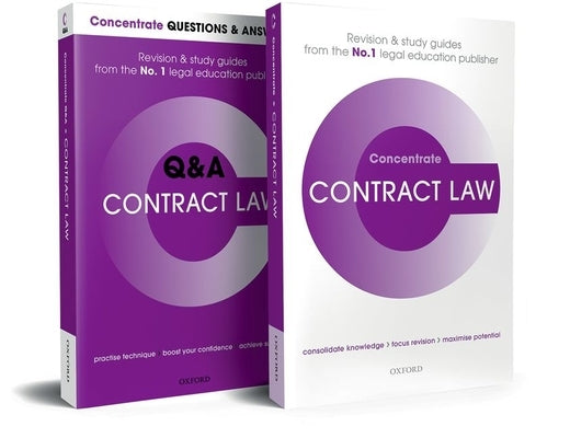 Contract Law Revision Concentrate Pack: Law and Revision Study Guide by Devenney, James