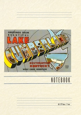 Vintage Lined Notebook Greetings from Beautiful Lake Cumberland, Kentucky by Found Image Press