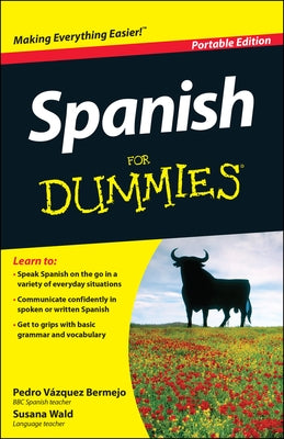 Spanish For Dummies by V&#225;zquez Bermejo, Pedro