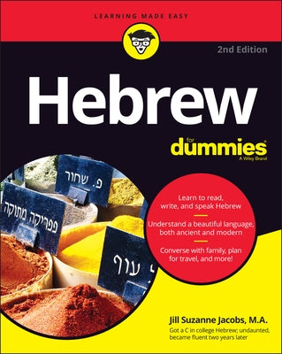 Hebrew for Dummies by Jacobs, Jill Suzanne