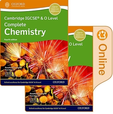 Cambridge Igcse(r) & O Level Complete Chemistry Print and Enhanced Online Student Book Pack Fourth Edition by Gallagher, Rosemarie