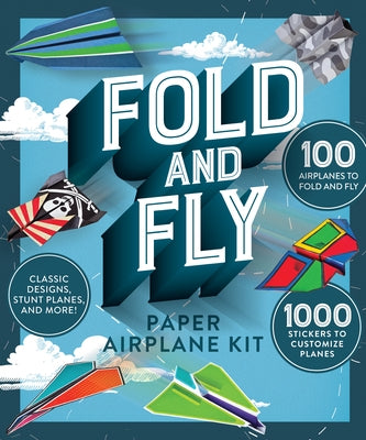 Fold and Fly Paper Airplane Kit by Publications International Ltd