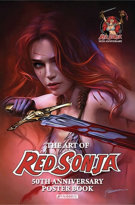 Red Sonja 50th Anniversary Poster Book by None