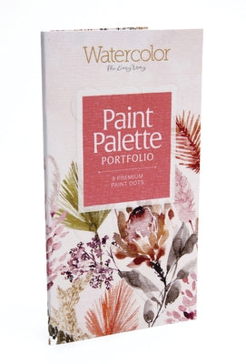 Watercolor the Easy Way Paint Palette Portfolio Flowers: 9 Premium Paint Dots by Berrenson, Sara