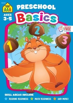 School Zone Preschool Basics 64-Page Workbook by Zone, School