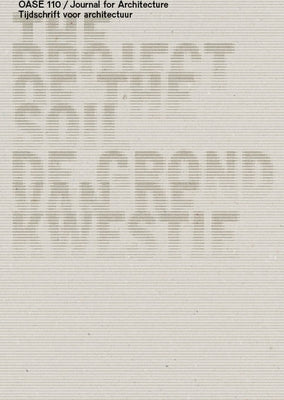 OASE 110: The Project of the Soil by Peleman, David