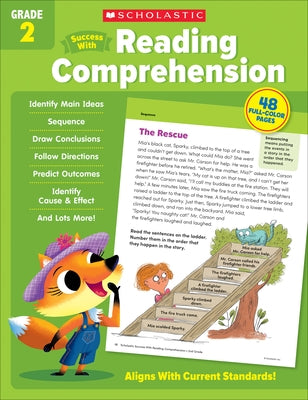 Scholastic Success with Reading Comprehension Grade 2 Workbook by Scholastic Teaching Resources