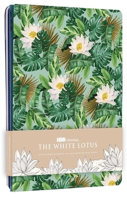 The White Lotus Sewn Notebook Collection (Set of 3) by Insight Editions