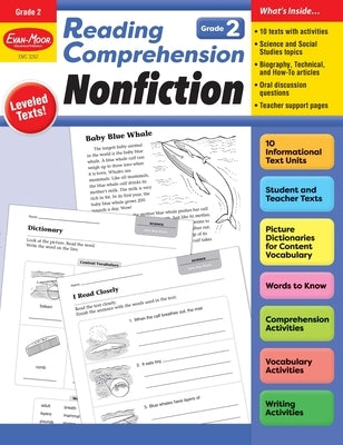 Reading Comprehension: Nonfiction, Grade 2 Teacher Resource by Evan-Moor Educational Publishers